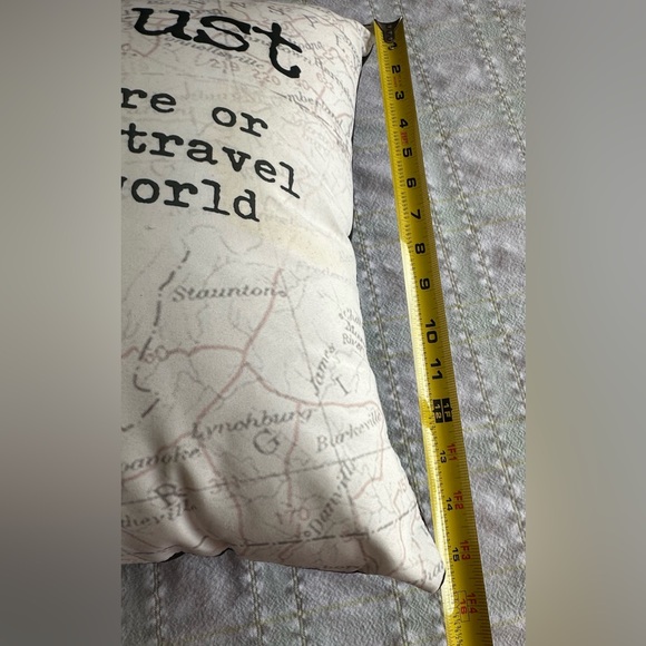 Wanderlust Decorative Pillow - Picture 3 of 4